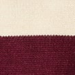Knitted Rugby Jumper (0 Mths-5 Yrs), BURGUNDY MIX, swatch