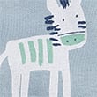 Cotton Rich Zebra Print Joggers (0-3 Yrs), LIGHT BLUE, swatch