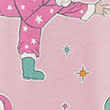 Pure Cotton Disco Santa Christmas Pyjamas (1-16 Yrs), PINK MIX, swatch