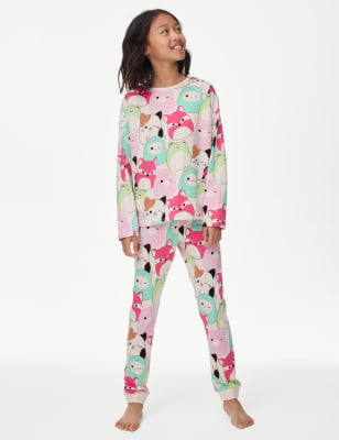 

Girls M&S Collection Pure Cotton Squishmallows Pyjamas (5-16 Yrs) - Multi, Multi