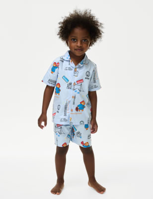 

M&S Collection Schlafanzug mit Paddington™-Motiv (1-7 Jahre) - Blue Mix, Blue Mix