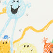 Pure Cotton Mr Men&trade; Pyjama Set (1-7 Yrs), BLUE MIX, swatch