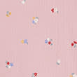 Cotton Rich Floral Ribbed Pyjamas (1-8 Yrs), PINK MIX, swatch