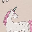 Pure Cotton Unicorn Print Pyjama Set (12 Mths - 8 Yrs), CALICO MIX, swatch