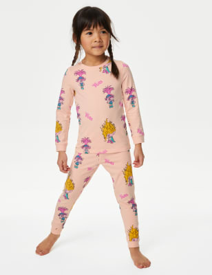 

M&S Collection Schlafanzug mit Trolls™-Motiv (1-8 J.) - Pink Mix, Pink Mix