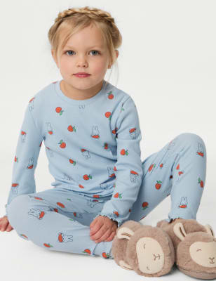 

M&S Collection Schlafanzug mit hohem Baumwollanteil mit Miffy™-Motiv (1-7 J.) - Multi, Multi