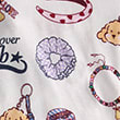 Cotton Rich Sleepover Club Print Pyjamas (1-8 Yrs), ECRU MIX, swatch