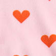 Velour Heart Print Pyjamas (1-8 Yrs), PINK MIX, swatch