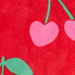 Cherry Print Velour Pyjamas, MULTI, swatch