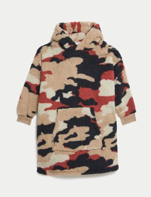 

Boys M&S Collection Camouflage Borg Oversized Hoodie (3-16 Yrs) - Multi, Multi