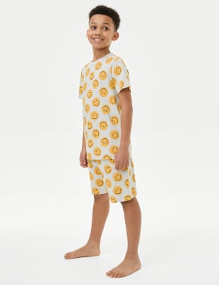 

M&S Collection Schlafanzug mit SmileyWorld®-Motiv (6-16 J.) - Grey Mix, Grey Mix