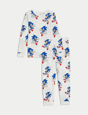 

Boys M&S Collection Sonic™ Pyjamas (3-14 Yrs) - Calico Mix, Calico Mix