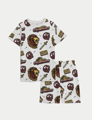 

M&S Collection Schlafanzug mit Harry Potter™ Gryffindor™-Motiv (6-16 J.) - Grey, Grey