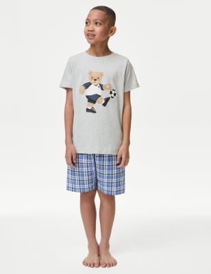 

Spencer Bear™ Mini Me - Pijama 100% algodón con diseño del oso Spencer (1-16 años) - Grey Mix, Grey Mix