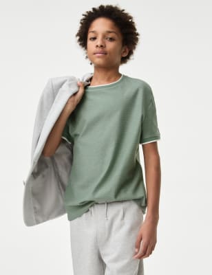 

M&S Collection Camiseta 100% algodón (6-16 años) - Green, Green