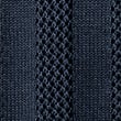Pure Cotton Knitted Textured T-Shirt (6-16 Yrs), NAVY, swatch