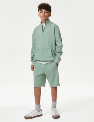 

M&S Collection Pantalón corto 100% algodón (6-16 años) - Khaki, Khaki