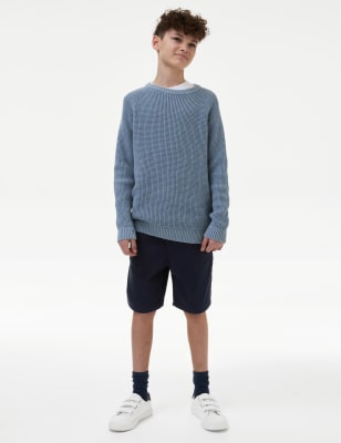 

M&S Collection Shorts mit Kordelzug (6-16 Jahre) - Navy, Navy