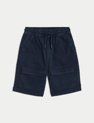 

Boys M&S Collection Cotton Rich Shorts (6-16 Yrs) - Navy, Navy