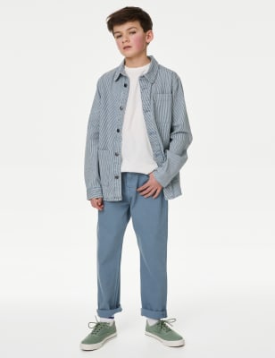 

Boys M&S Collection Relaxed Coloured Denim Jeans (6-16 Yrs) - Blue, Blue