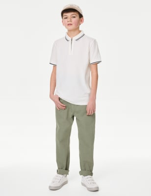 

Boys M&S Collection Relaxed Coloured Denim Jeans (6-16 Yrs) - Khaki, Khaki