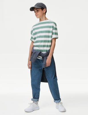 

Boys M&S Collection Denim Balloon Jeans (6-16 Yrs), Denim