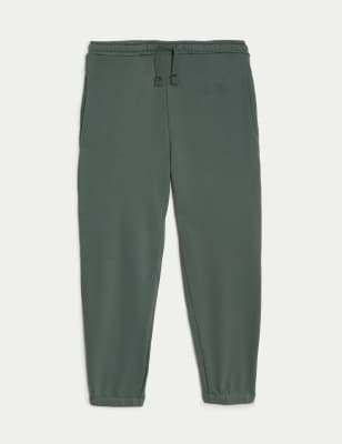 

Boys M&S Collection Cotton Rich Joggers (6-16 Yrs) - Dark Sage, Dark Sage