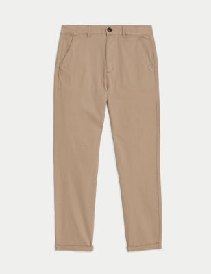 

Boys M&S Collection Cotton Rich Chinos (6-16 Yrs) - Stone, Stone