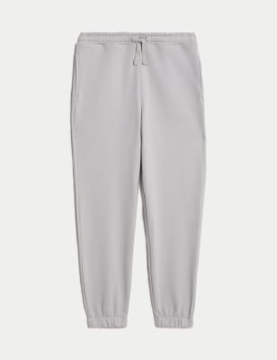 

Boys M&S Collection Cotton Rich Joggers (6-16 Yrs) - Pearl Grey, Pearl Grey