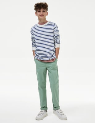 

M&S Collection Chinos de algodón (6-16 años) - Light Green, Light Green