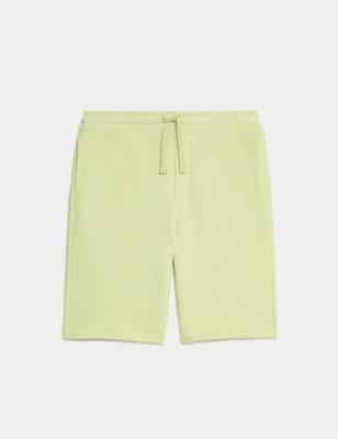 

Boys M&S Collection Cotton Rich Shorts (6-16 Yrs) - Limeade, Limeade