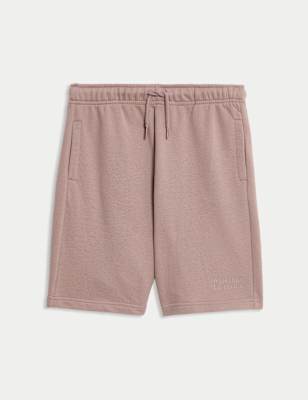

Boys M&S Collection Cotton Rich Elasticated Waist Shorts (6-16 Yrs), Pink