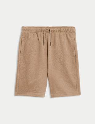 

Boys M&S Collection Cotton Rich Elasticated Waist Shorts (6-16 Yrs), Brown