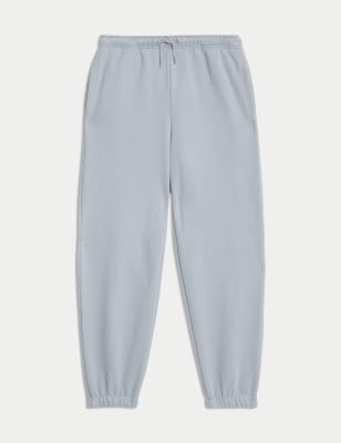 

Boys,Unisex,Girls M&S Collection Cotton Rich Joggers (6-16 Yrs) - Light Slate, Light Slate