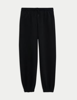 

Boys,Unisex,Girls M&S Collection Cotton Rich Joggers (6-16 Yrs) - Black, Black