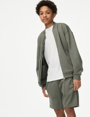 

Boys M&S Collection 3pc Cotton Blend Top & Shorts Outfit (2-16 Yrs), Khaki