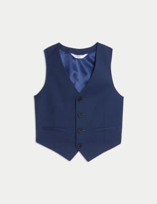

Boys M&S Collection Regular Fit Waistcoat (2-16 Yrs), Indigo