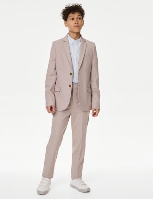 

Boys M&S Collection Mini Me Suit Trousers (2-16 Yrs) - Dusty Pink, Dusty Pink