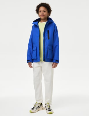 

Boys M&S Collection Water Resistant Tech Jacket (6-16 Yrs) - Bright Blue, Bright Blue