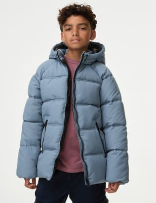 

Boys M&S Collection Padded Coat (6-16 Yrs) - Grey, Grey