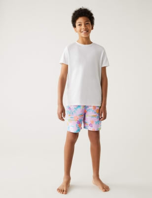 

Marks & Spencer Tropical Swim Shorts (6-16 Yrs) (BOYS, PURPLE MIX, 11-12)