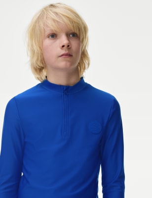 

Boys M&S Collection Long Sleeve Rash Vest (2-16 Yrs) - Cobalt, Cobalt