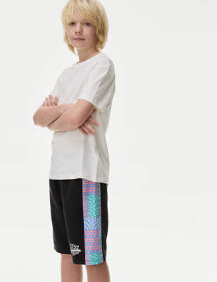 

M&S Collection Bañador estampado con cinta en el lateral (6-16 años) - Dark Grey Mix, Dark Grey Mix