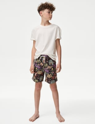 

M&S Collection Bañador con estampado de tigre (6-16 años) - Carbon, Carbon