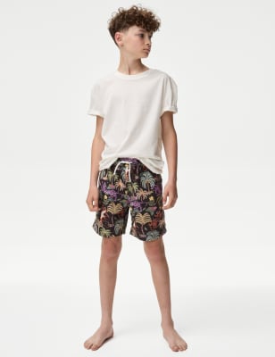 

Boys M&S Collection Tiger Print Swim Shorts (6-16 Yrs) - Carbon, Carbon