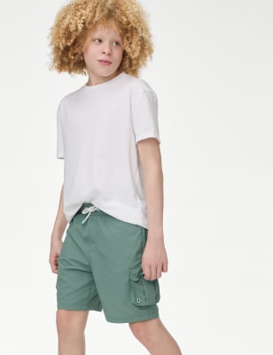 

Boys M&S Collection Swim Shorts (2-16 Yrs) - Green, Green