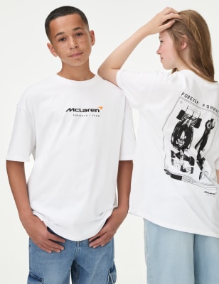 Pure Cotton McLaren™ Oversized T-Shirt (6-16 Yrs)