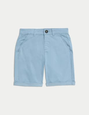 

M&S Collection Chinoshorts mit hohem Baumwollanteil (2-8 J.) - Blue, Blue
