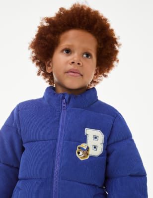 

M&S Collection Wattierte Cordjacke (2-8 J.) - Blue, Blue