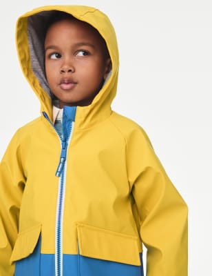 

Boys M&S Collection Stormwear™ Hooded Fisherman Coat (2-8 Yrs) - Yellow Mix, Yellow Mix